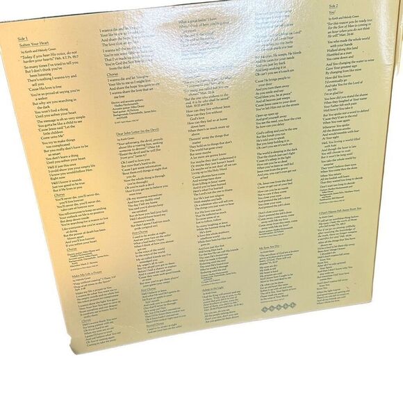 Keith Green No Compromise Sparrow Records 1976 Vintage Record Album - Picture 11 of 11